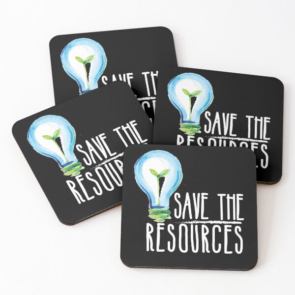 Item preview, Save The Resources Earth Protect Eco Environmental Design designed and sold by overstyle.