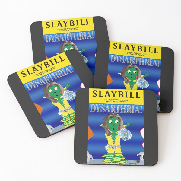 Item preview, Broadway Zombie Dysarthria! Slaybill designed and sold by John Raymond Barker.