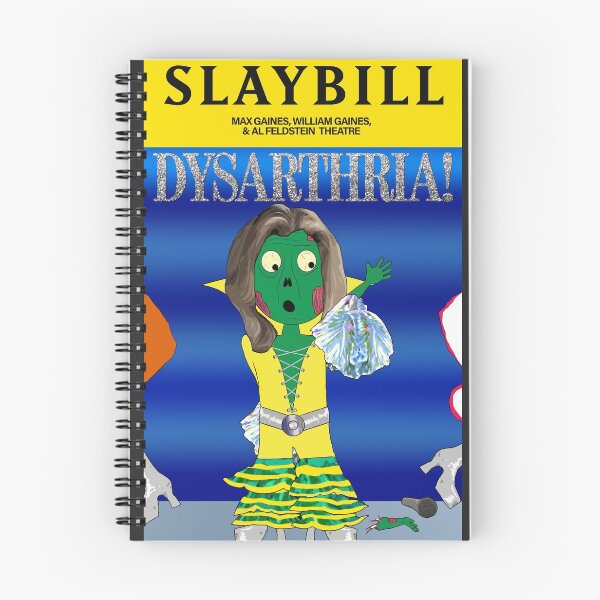 Item preview, Broadway Zombie Dysarthria! Slaybill designed and sold by John Raymond Barker.