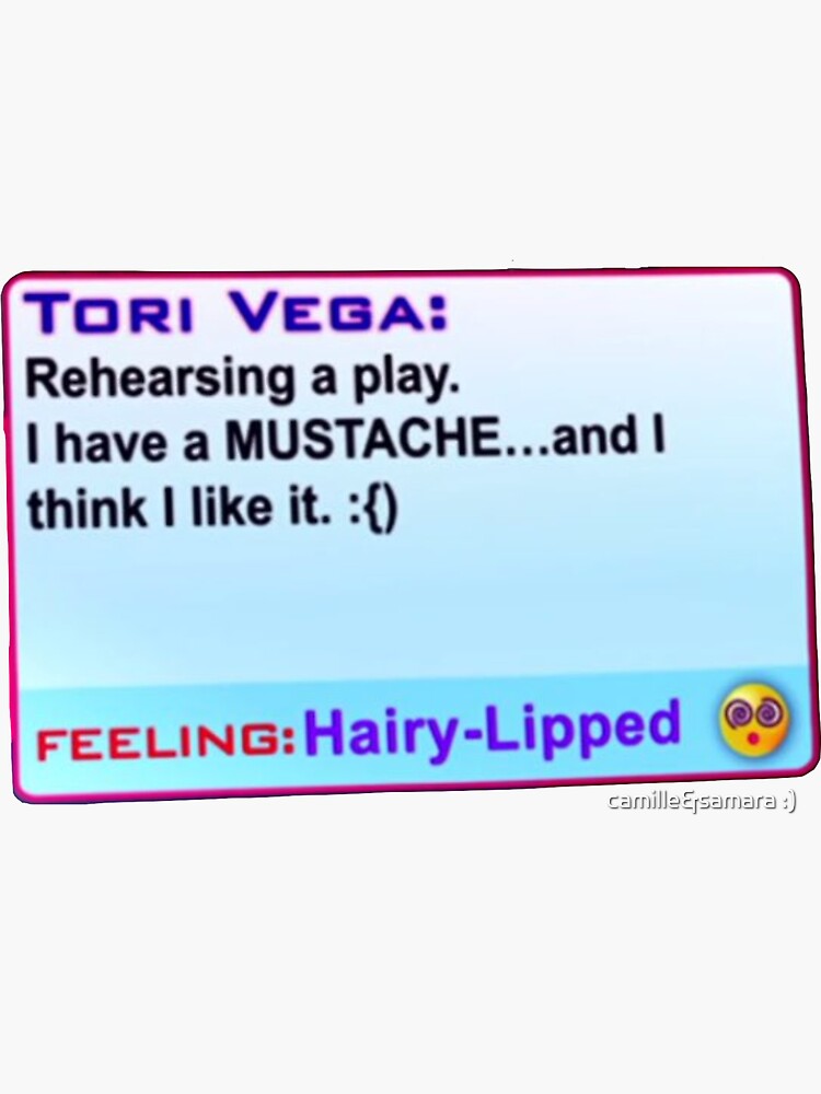 Tori Vega Sticker for Sale by kelcielol