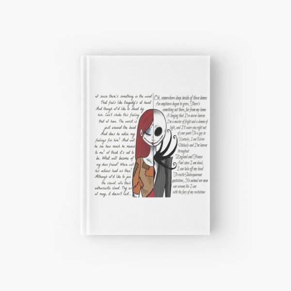 Nightmare Before Christmas Hardcover Journal