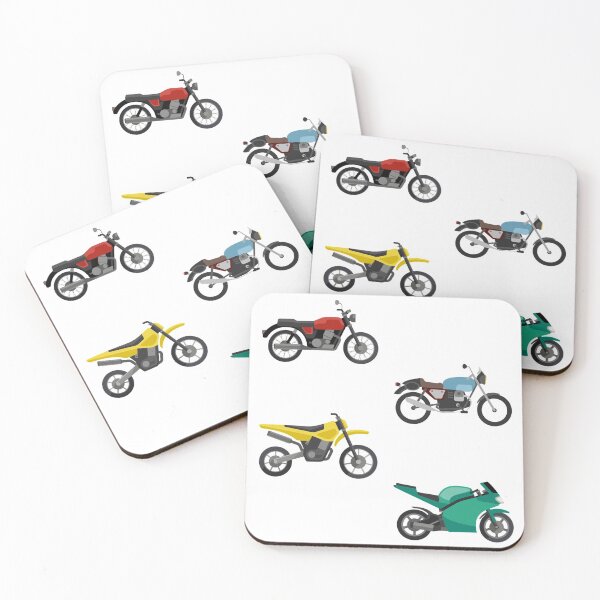 Item preview, Motorcycle stickers pack designed and sold by AsKartongs.