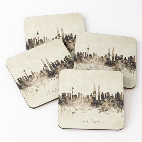 Item preview, Kuala Lumpur Malaysia Skyline designed and sold by ArtPrints.