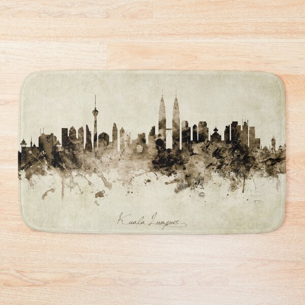 Item preview, Kuala Lumpur Malaysia Skyline designed and sold by ArtPrints.