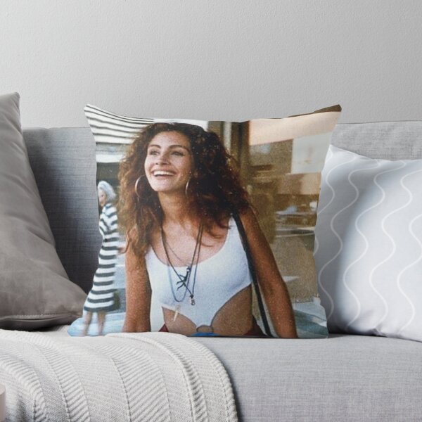 Julia Roberts Young 2.0 Throw Pillow