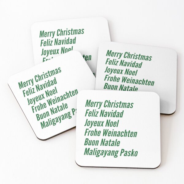 Item preview, Merry Christmas in different language designed and sold by atevern.