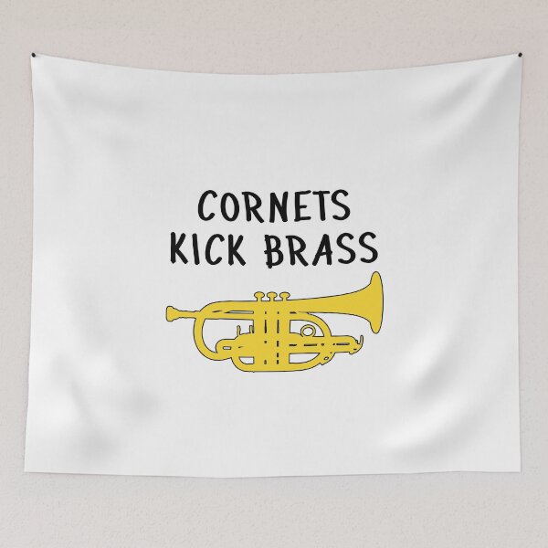 Item preview, Cornets kick brass - Funny trumpet gift / Funny cornet gift designed and sold by HEJAshirts.