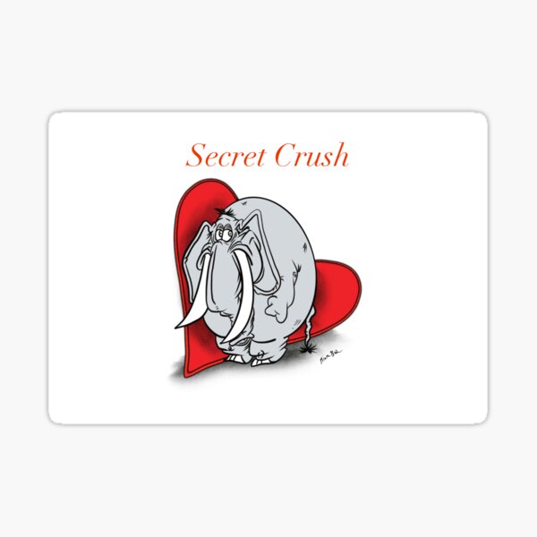 Secret Crush Sticker