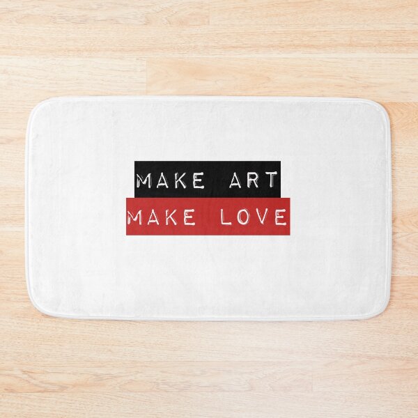 Item preview, Make Art Make Love designed and sold by SerpentSkyArts.