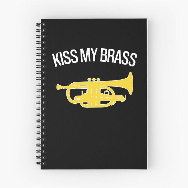 Item preview, Cornet - KISS MY BRASS - Funny trumpet gift / Funny cornet gift designed and sold by HEJAshirts.