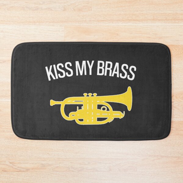 Item preview, Cornet - KISS MY BRASS - Funny trumpet gift / Funny cornet gift designed and sold by HEJAshirts.
