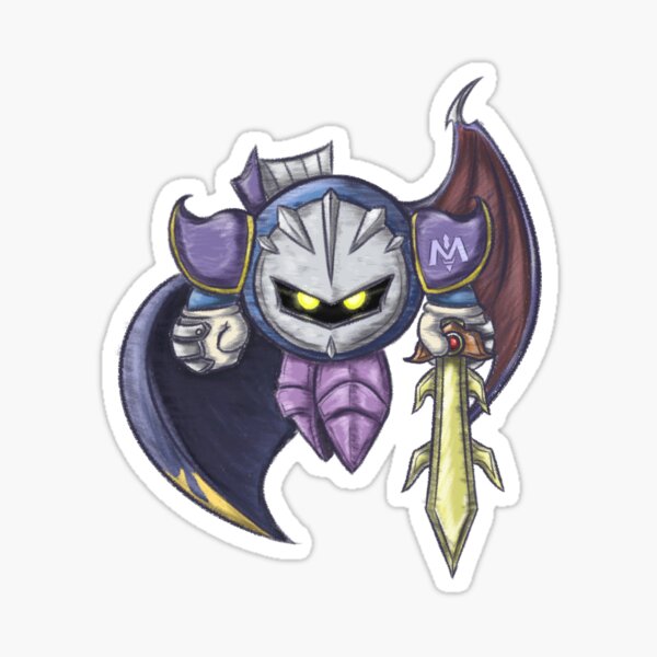 Artikel-Vorschau von Kirby - Meta Knight, designt und verkauft von Shubashrub.