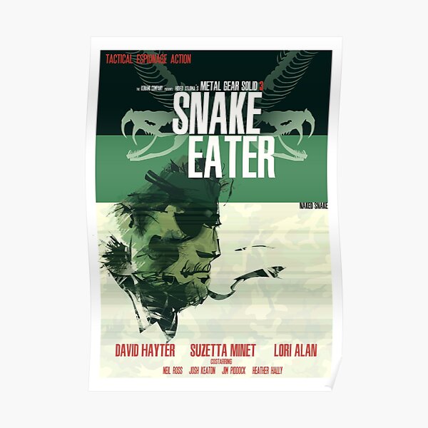 Jungle - Metal Gear Solid 3: Snake Eater Póster