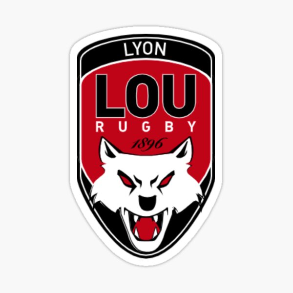 Lyon Olympique Universitaire - Rugby Sticker