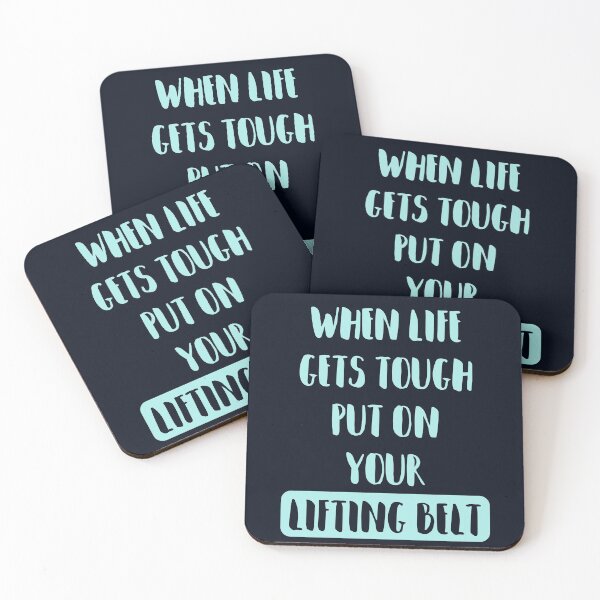 Item preview, When Life Get's tough, Put On Your Lifting Belt designed and sold by madtoyman.