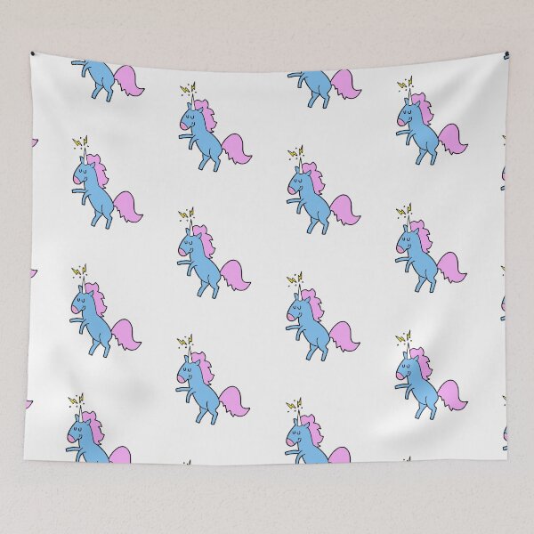 Item preview, Happy colorful unicorn designed and sold by TextyQuotes.