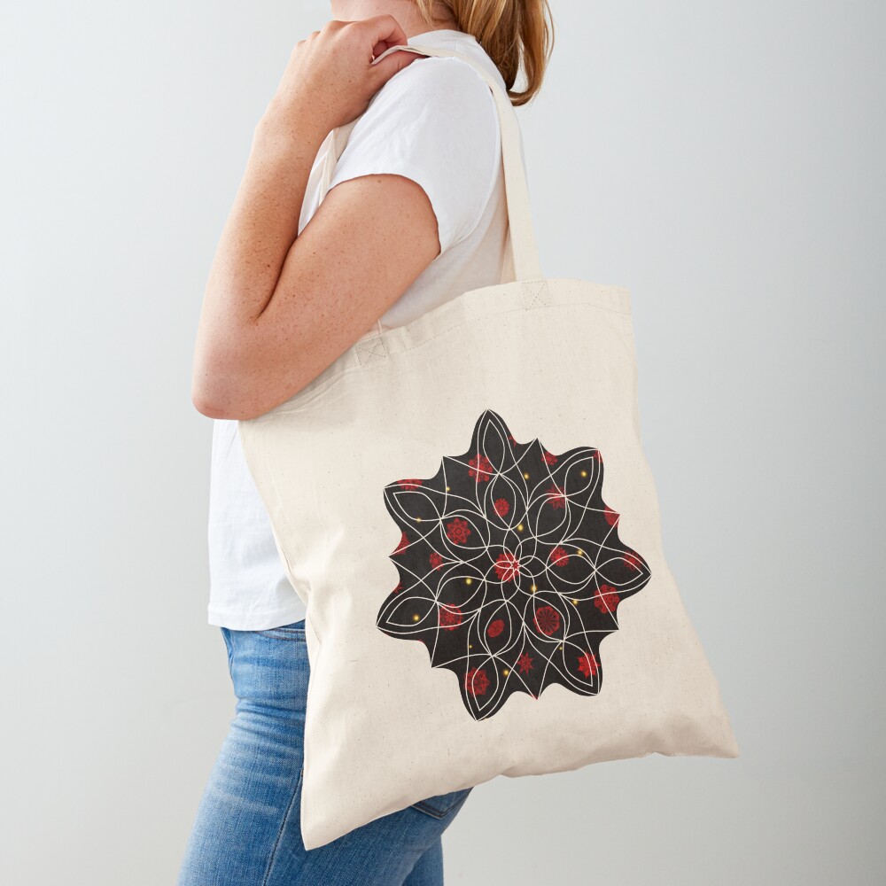 Fire in the Night Tote Bag