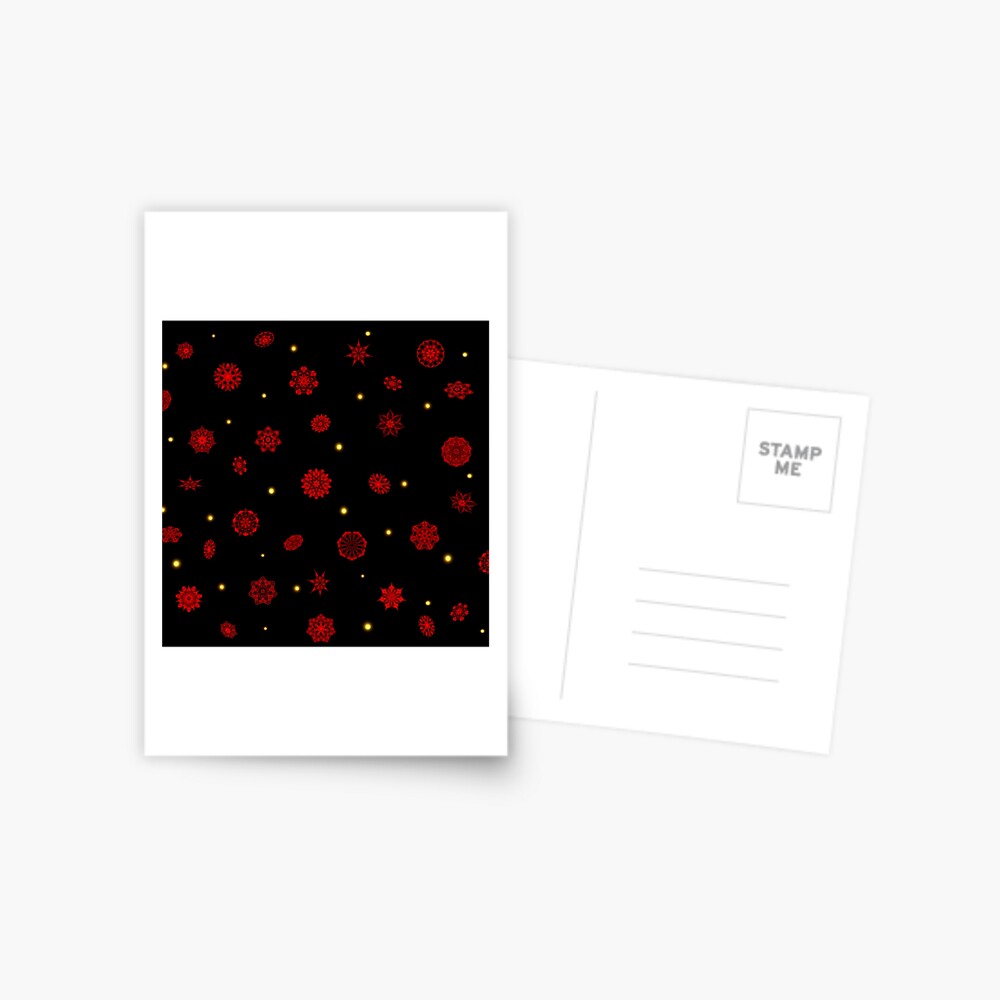 Fire in the Night Postcard