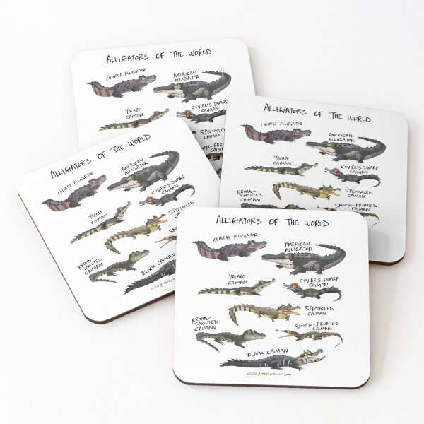 Item preview, Alligators of the World designed and sold by Green Humour.
