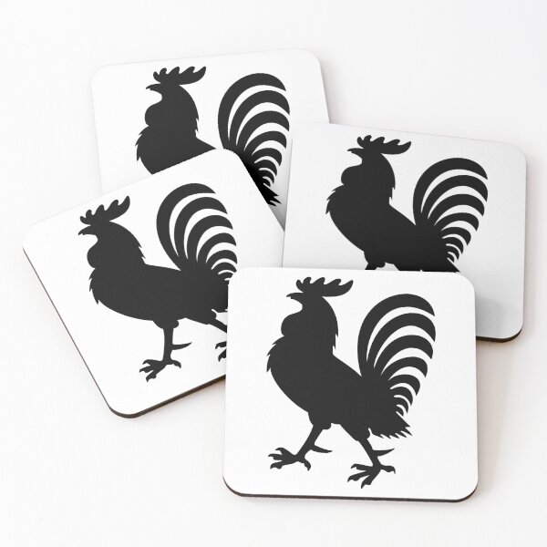 Item preview, Black cock Hen designed and sold by TextyQuotes.