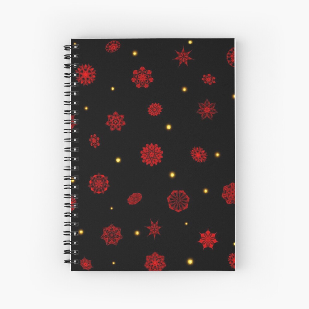 Fire in the Night Spiral Notebook