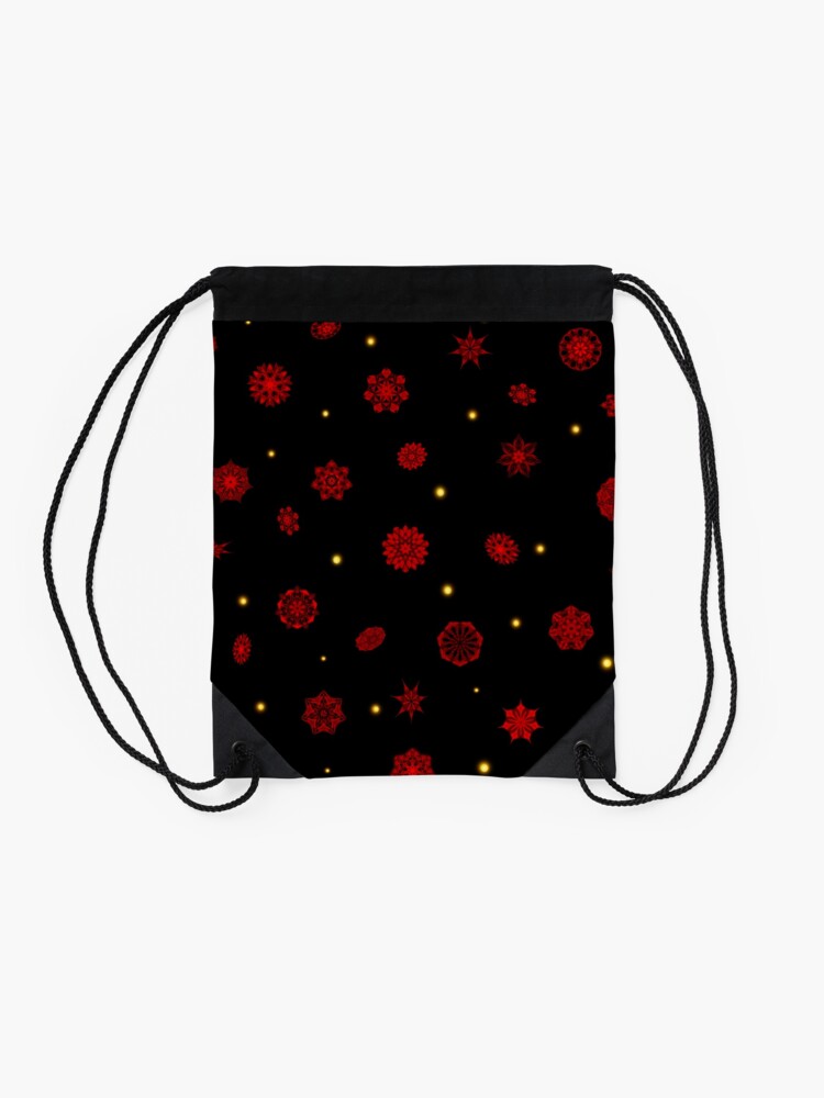 Alternate view of Fire in the Night Drawstring Bag