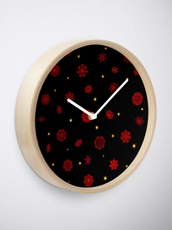 Alternate view of Fire in the Night Clock