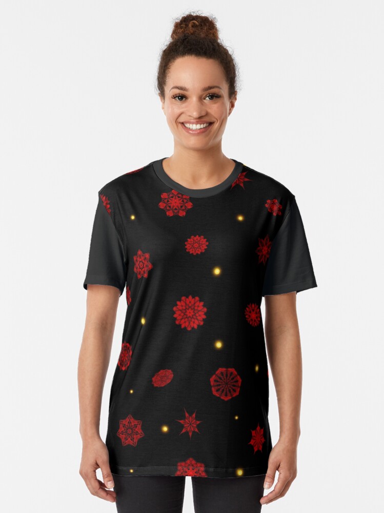 Alternate view of Fire in the Night Graphic T-Shirt