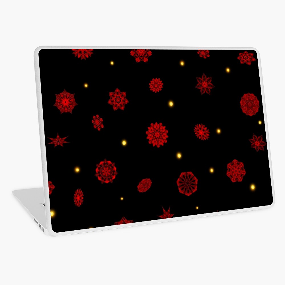 Fire in the Night Laptop Skin
