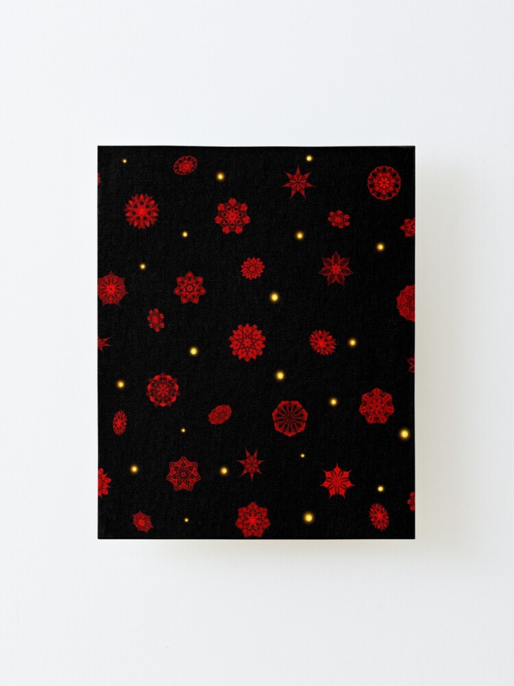 Alternate view of Fire in the Night Mounted Print