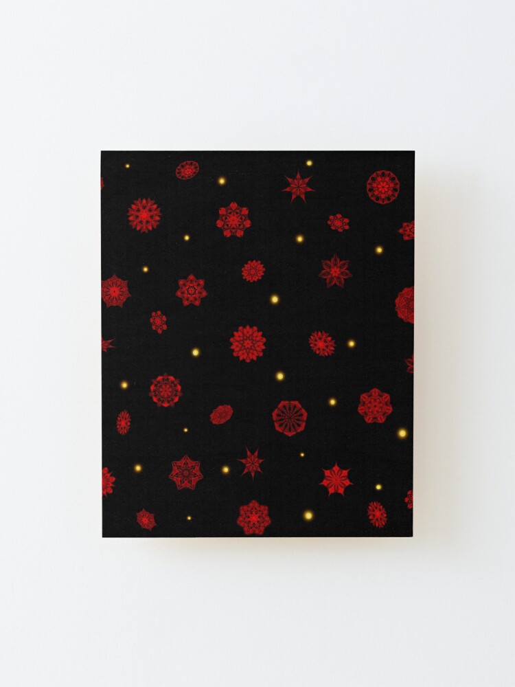 Alternate view of Fire in the Night Mounted Print