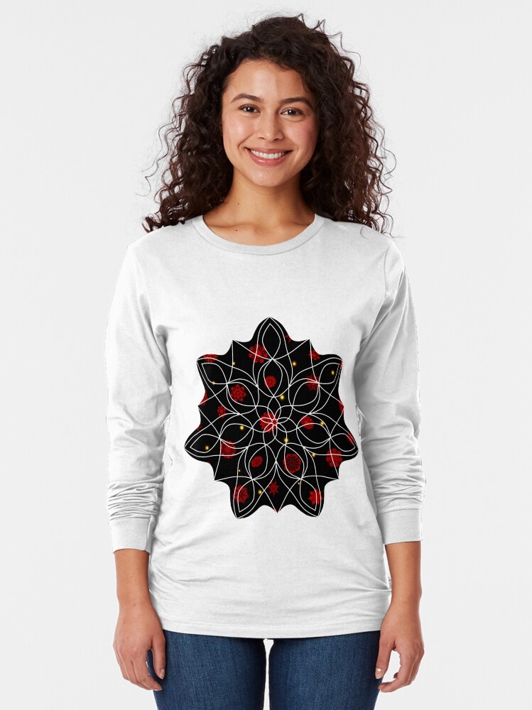 Alternate view of Fire in the Night Long Sleeve T-Shirt