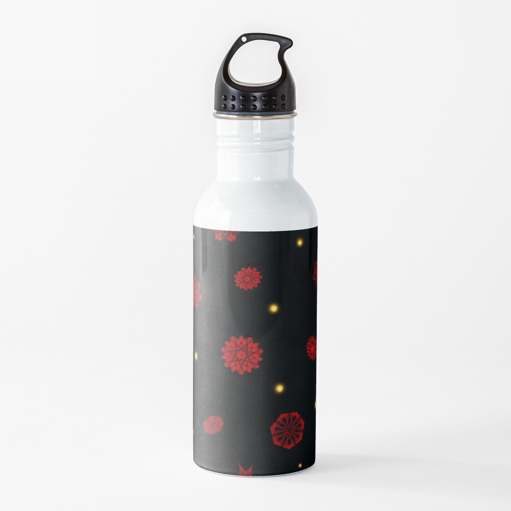 Fire in the Night Water Bottle