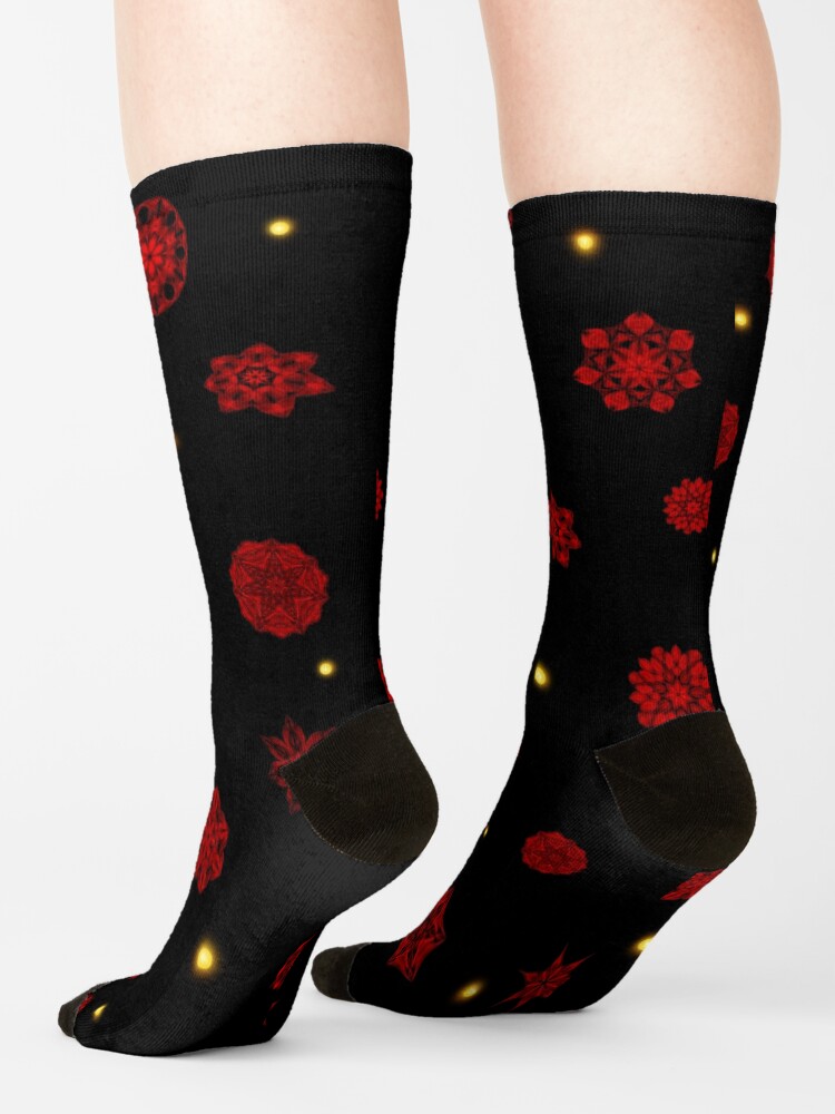 Alternate view of Fire in the Night Socks