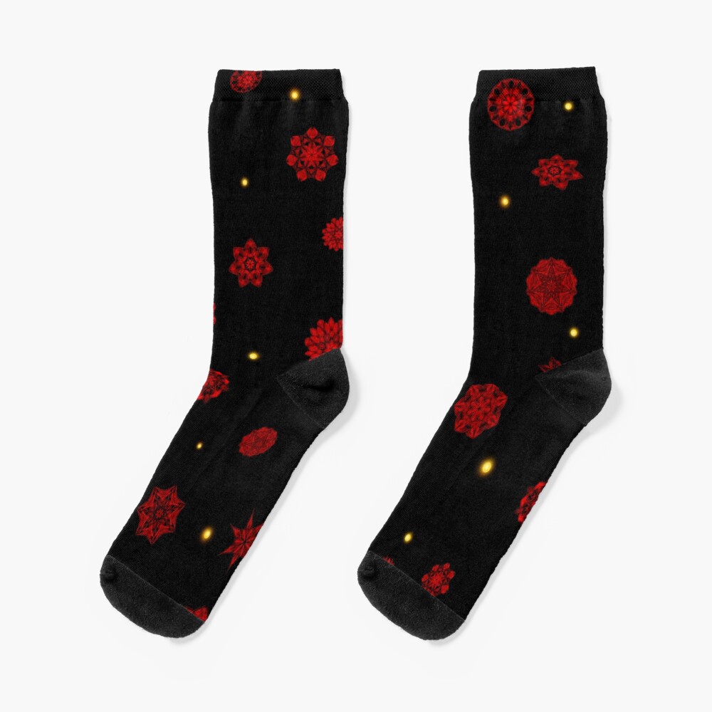 Fire in the Night Socks