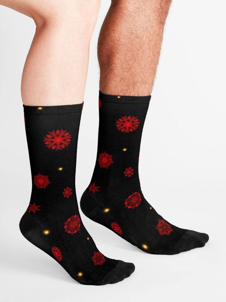 Alternate view of Fire in the Night Socks