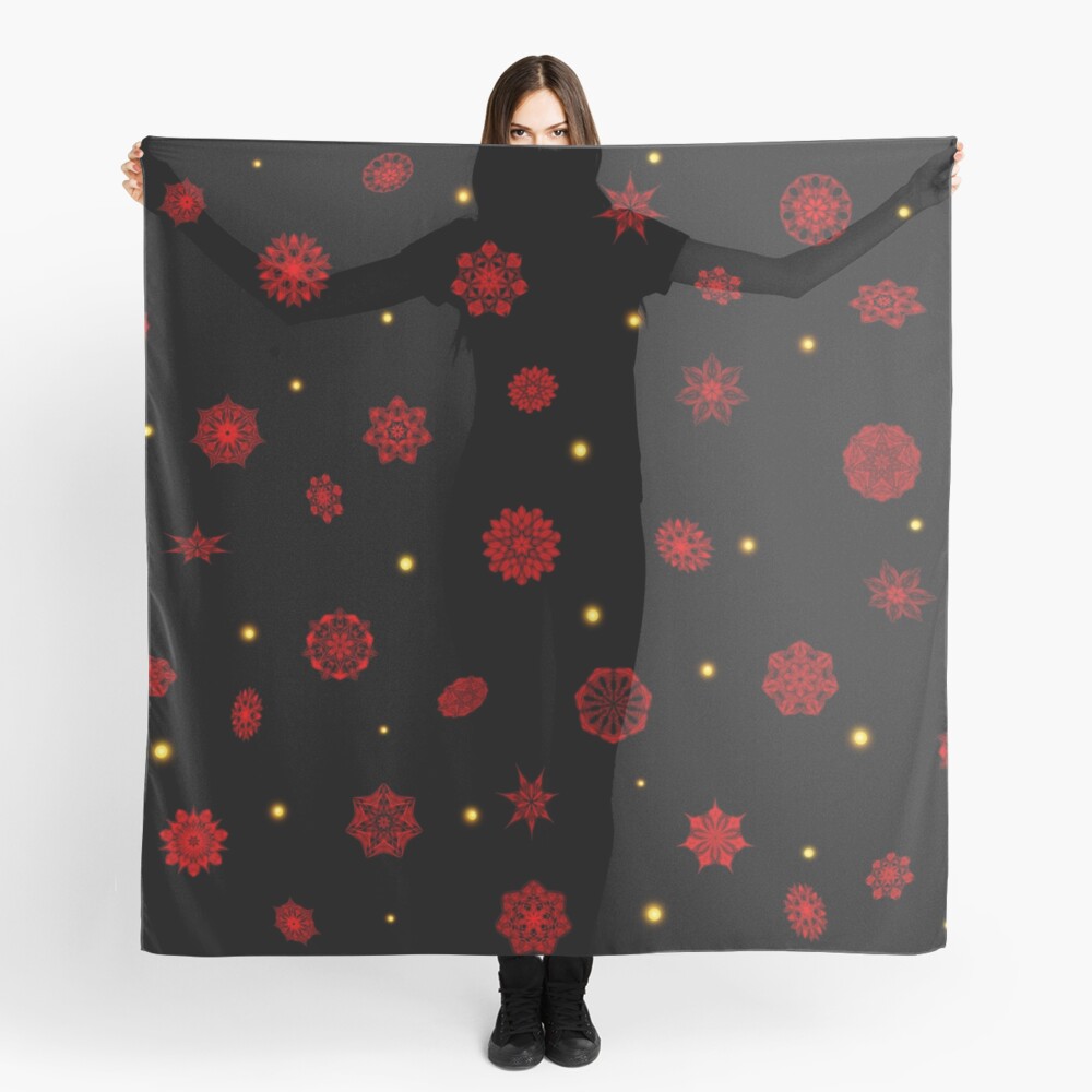 Fire in the Night Scarf