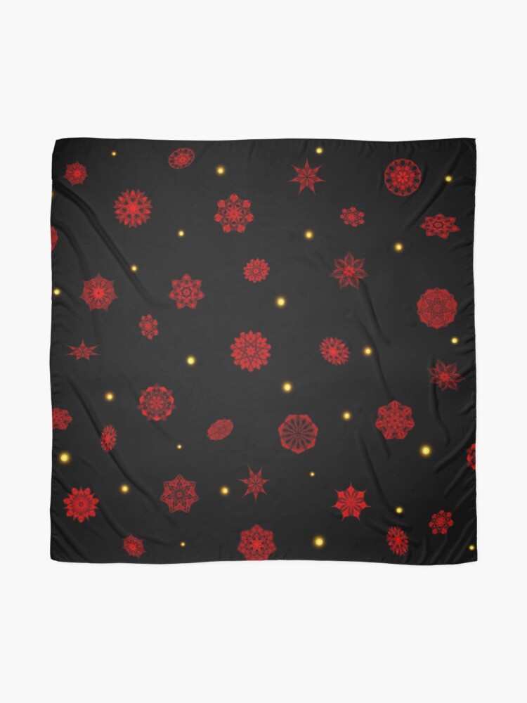 Alternate view of Fire in the Night Scarf