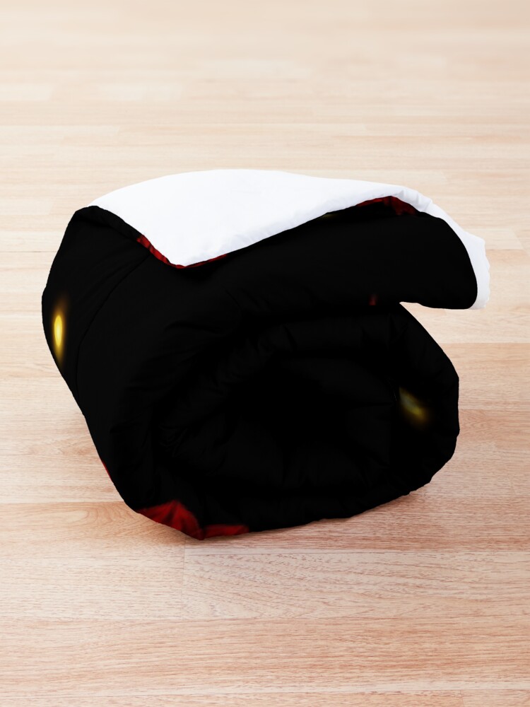 Alternate view of Fire in the Night Comforter