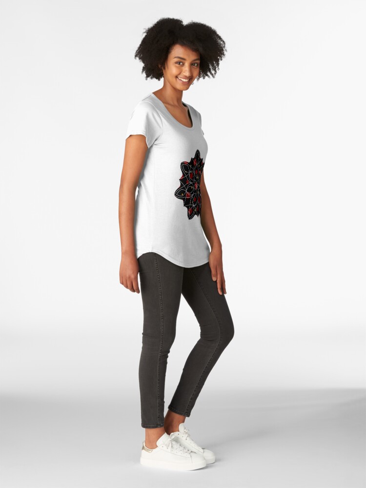 Alternate view of Fire in the Night Premium Scoop T-Shirt