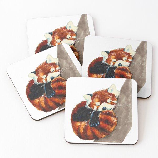Item preview, Sleeping red panda designed and sold by Martinacor.