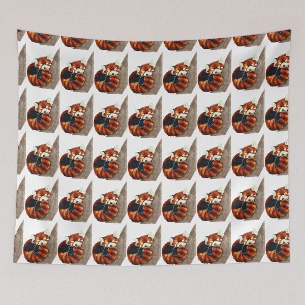 Item preview, Sleeping red panda designed and sold by Martinacor.