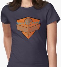 usa california cars tshirt by rogers bros Women's Fitted T-Shirt