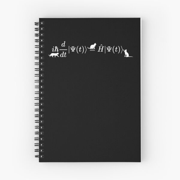 Item preview, Schrodinger cats math and physics formula equation designed and sold by Teeward.