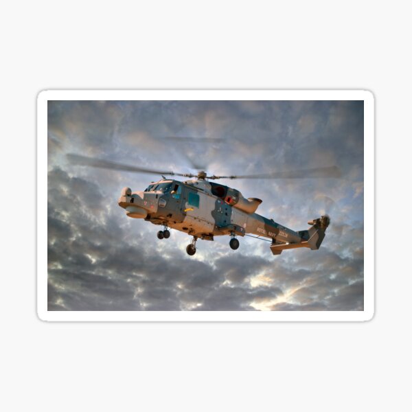Vista previa del artículo con la obra «Helecopter Royal Navy Wildcat», diseñado y vendido por Steve H Clark.