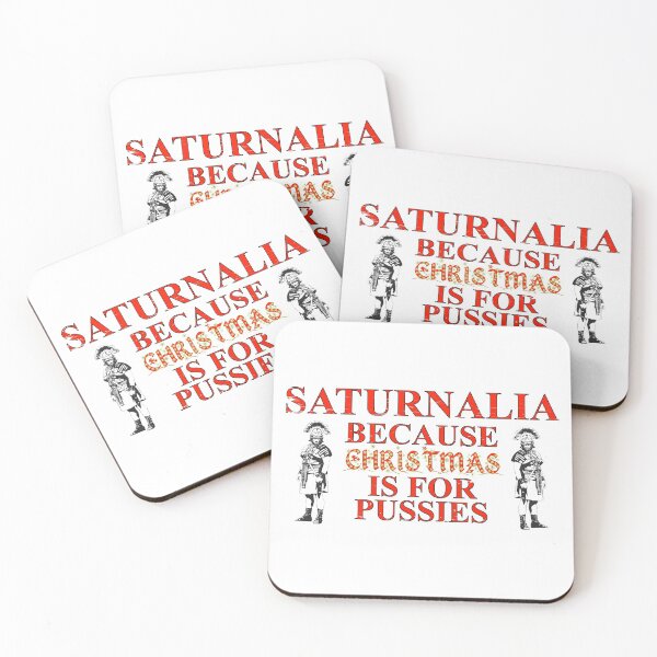 Item preview, Saturnalia - Christmas is for Pussies designed and sold by SifRants.