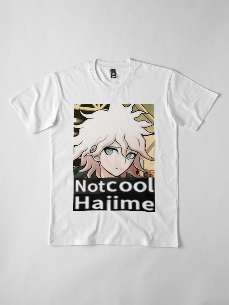 Alternate view of not cool Hajime Premium T-Shirt
