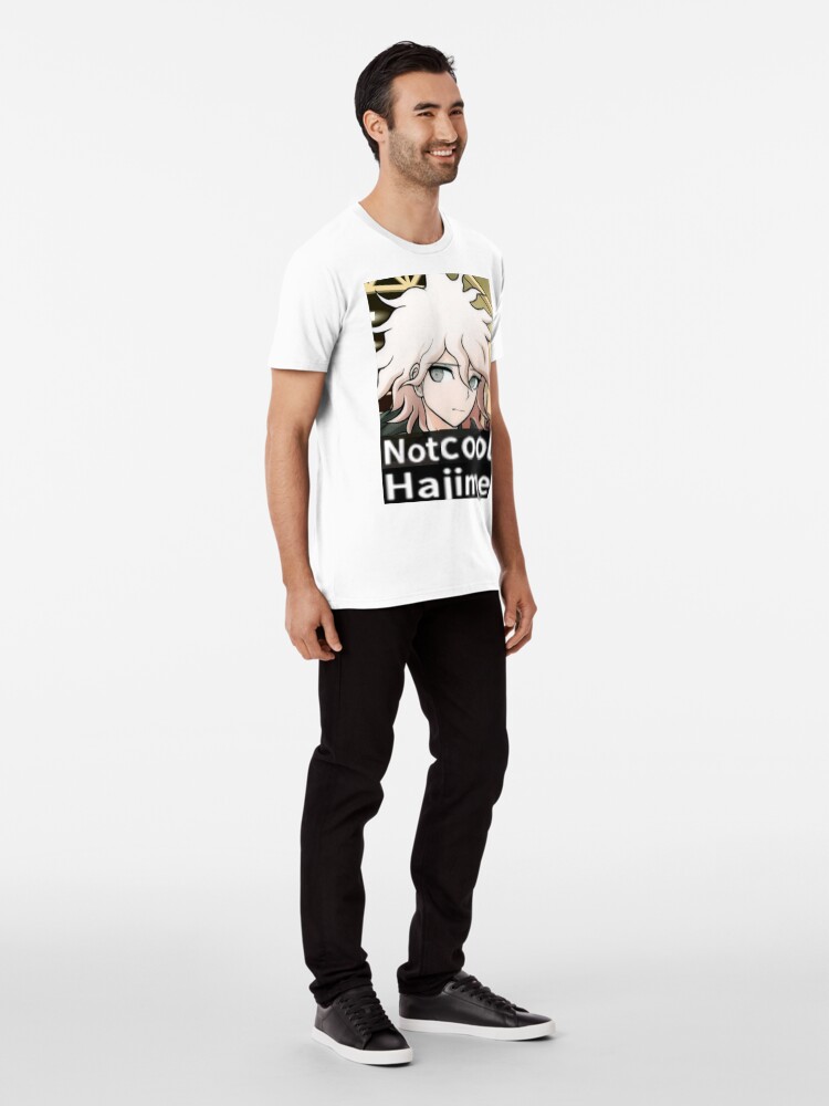 Alternate view of not cool Hajime Premium T-Shirt