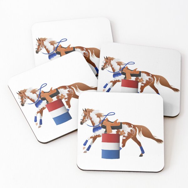 Item preview, Sorrel Overo Barrel Racer - Equine Rampaige designed and sold by equinerampaige.