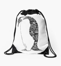 Penguin Drawstring Bag